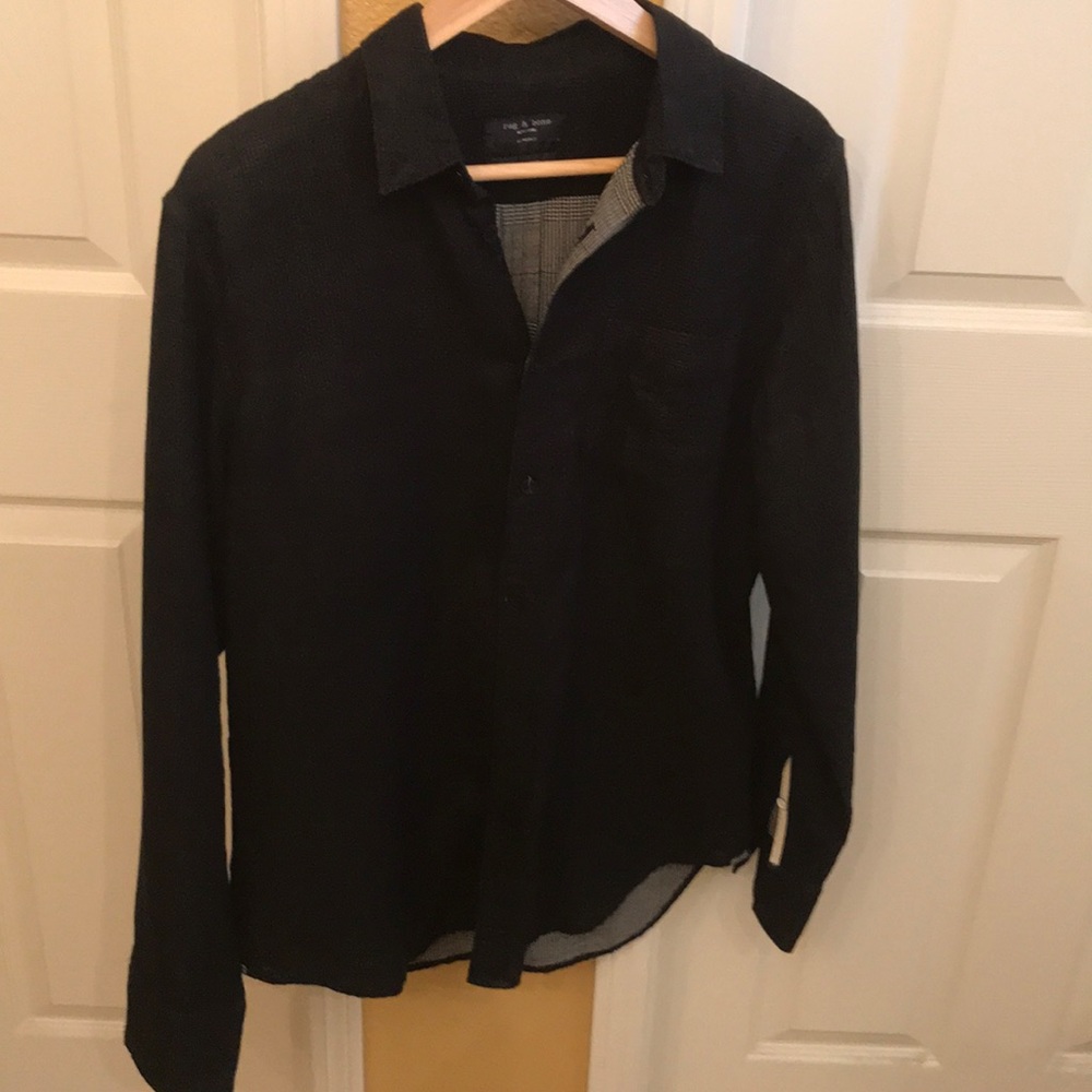 Rag and Bone shirt. Size L. Slim fitting.